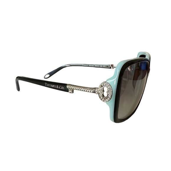 Tiffany & Co. Sunglasses with Silver Rhinestone Accents - Picture 3 of 10